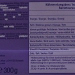 Milka Schoko & Keks sisältö ja ravintoarvot