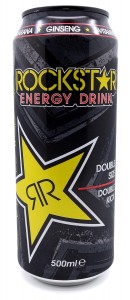 Kuva Rockstar energiajuoman tölkistä