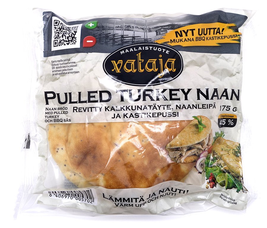 Pulled Turkey Naan (Vataja)